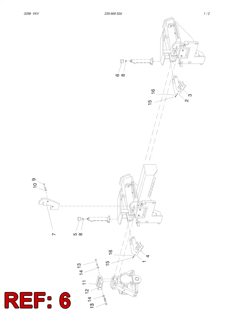 23318298 233 182 98 FLANGE - Sandvik Technical Drawing