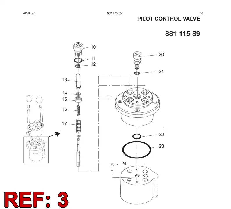 233 195 88 ADAPTER - drawing