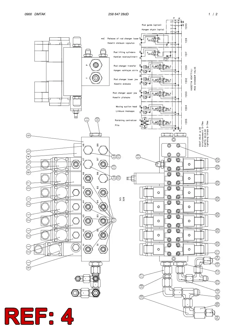 23337518 233 375 18 BLANKING PLATE - Sandvik Technical Drawing
