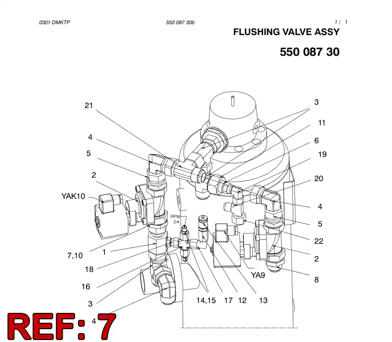 23340208 233 402 08 ADAPTER - Sandvik Technical Drawing