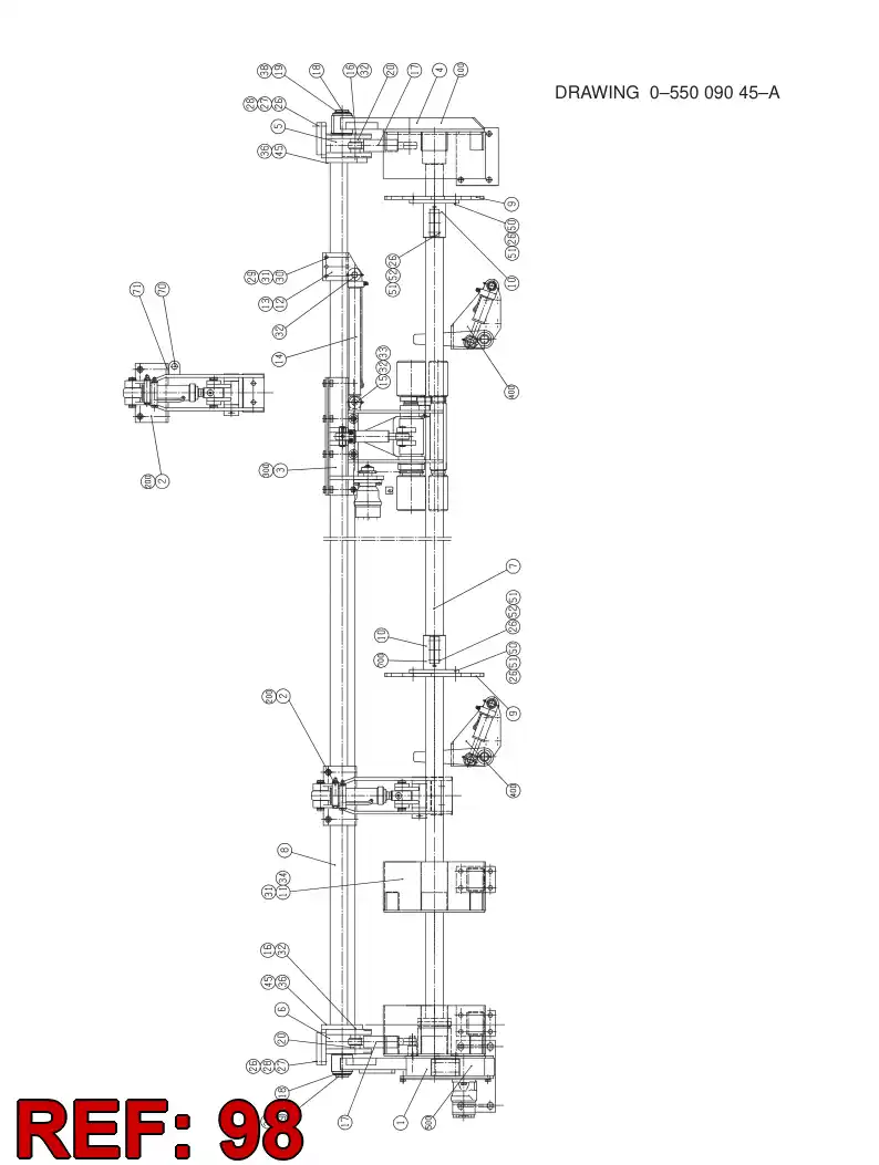 23346948 233 469 48 ASSEMBLIES - Sandvik Technical Drawing