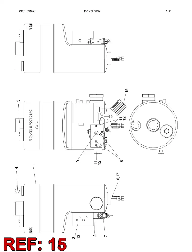23349288 233 492 88 SIGN PLATE - Sandvik Technical Drawing
