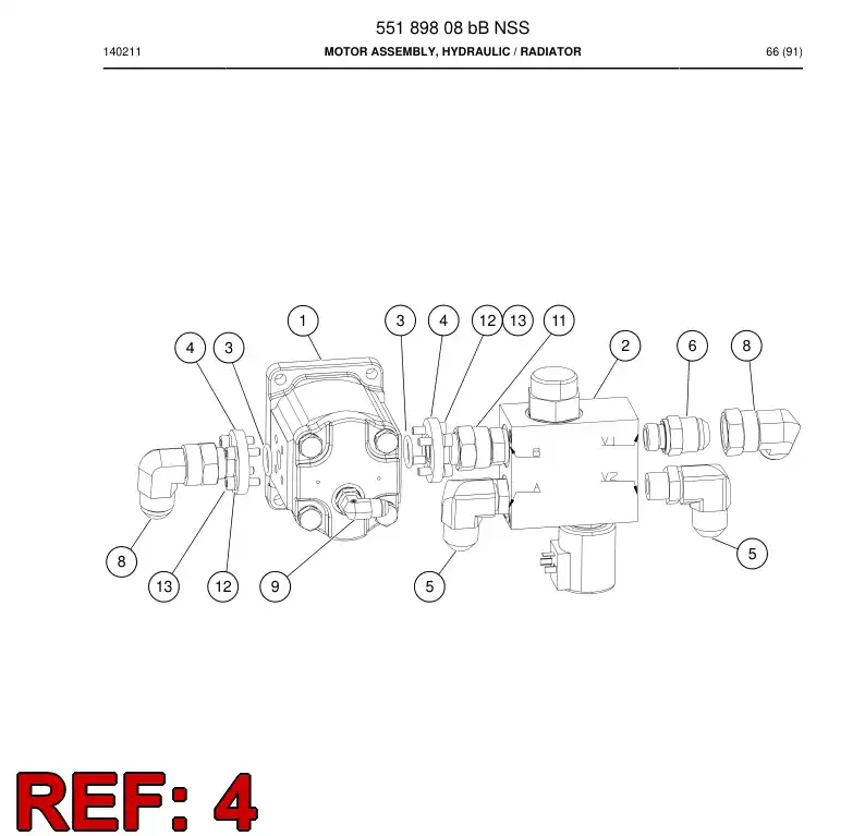 23457048a 234 570 48a FITTING - Sandvik Technical Drawing