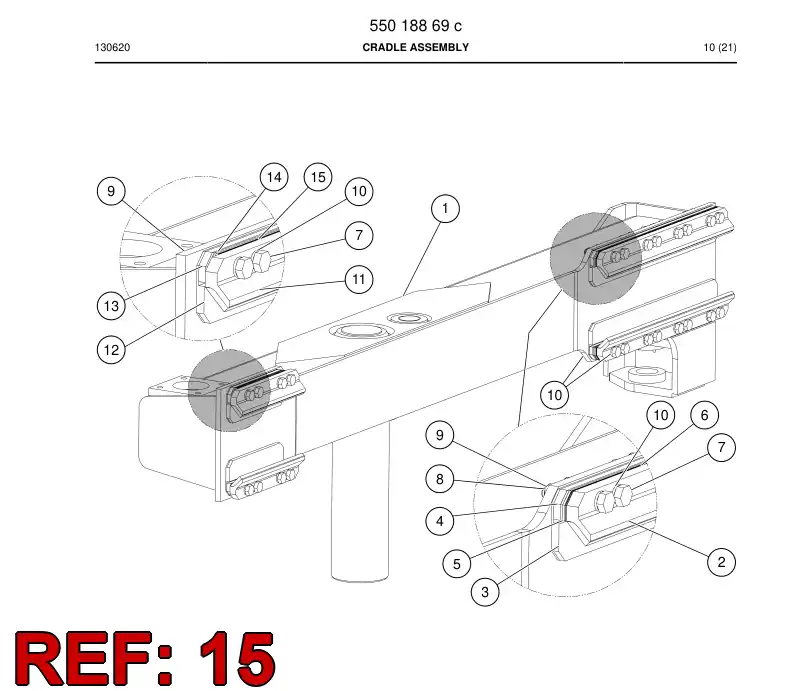 23470298c 234 702 98c Spacer - Sandvik Technical Drawing