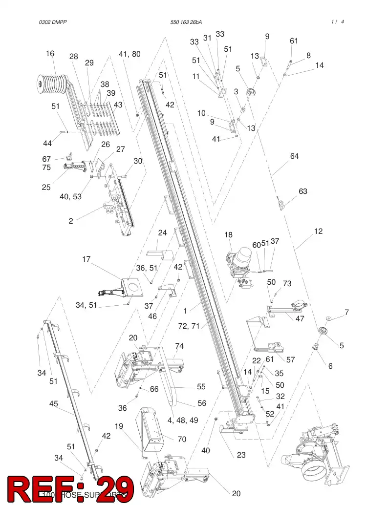23474078 234 740 78 EXTENSION PIECE - Sandvik Technical Drawing