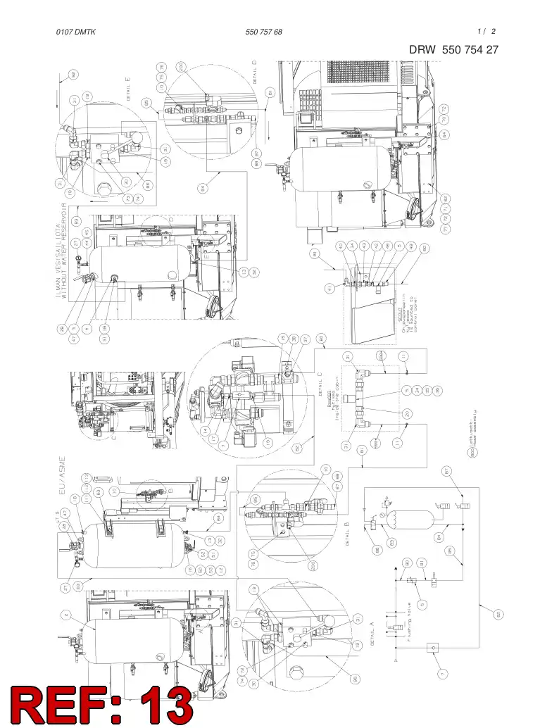 23478267 234 782 67 ADAPTER - Sandvik Technical Drawing