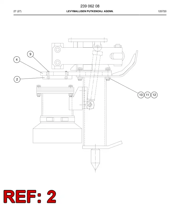 23487438 234 874 38 OHJAINRENGAS - Sandvik Technical Drawing