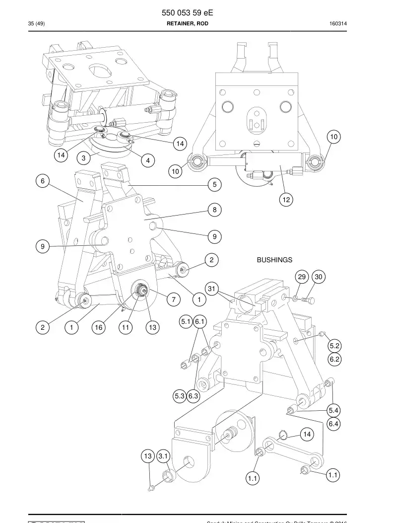 23499768a 234 997 68a JAW - Sandvik Technical Drawing