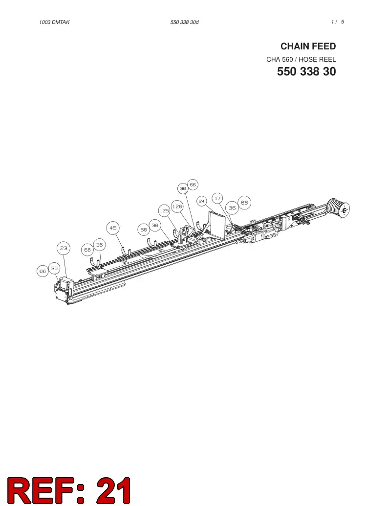 23506708 235 067 08 SHIM - Sandvik Technical Drawing