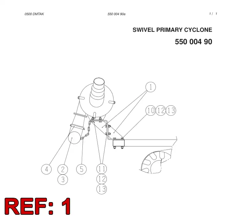 23538548 235 385 48 SEAL - Sandvik Technical Drawing