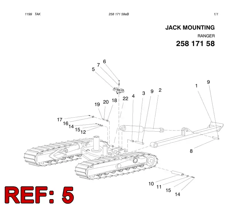 23557748 235 577 48 DIRECTIONAL CONTROL VALVE - Sandvik Technical Drawing