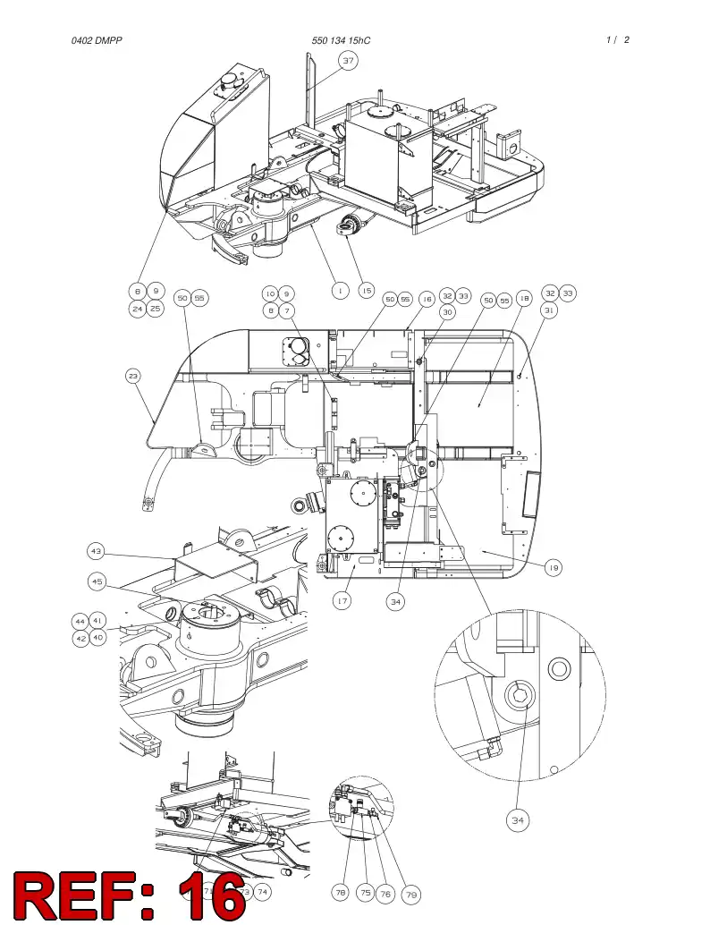 23562728 235 627 28 COVER - Sandvik Technical Drawing