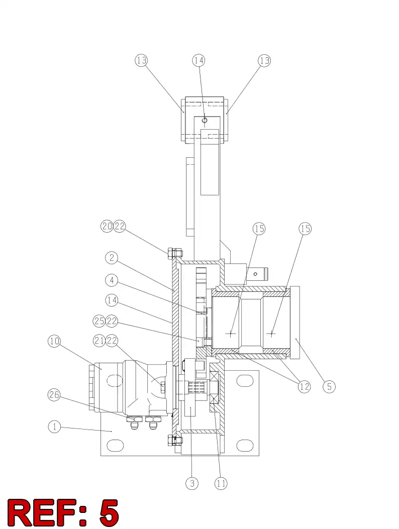 23564468 235 644 68 SHAFT - Sandvik Technical Drawing