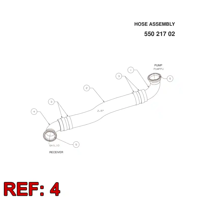 23574498 235 744 98 FLANGE - Sandvik Technical Drawing