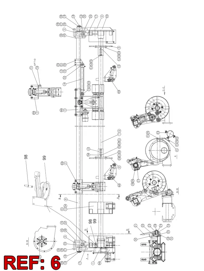 23583797 235 837 97 TILT ARM BUSHING - Sandvik Technical Drawing