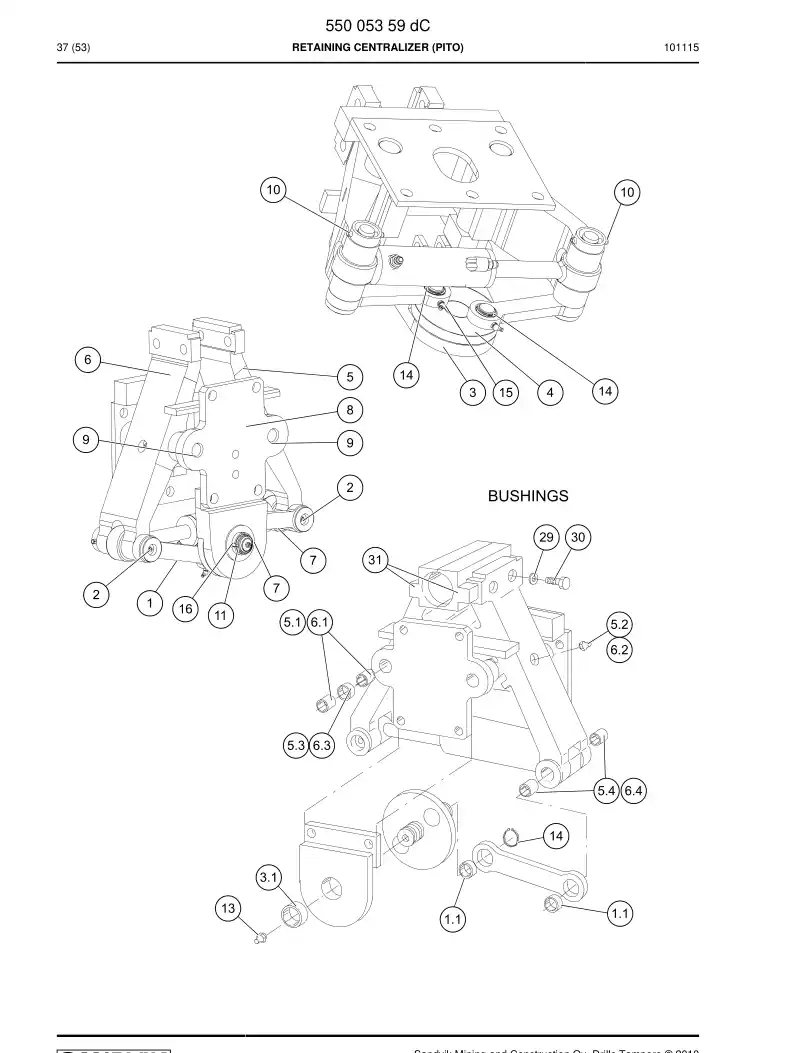 23617617a 236 176 17a Jaw - Sandvik Technical Drawing
