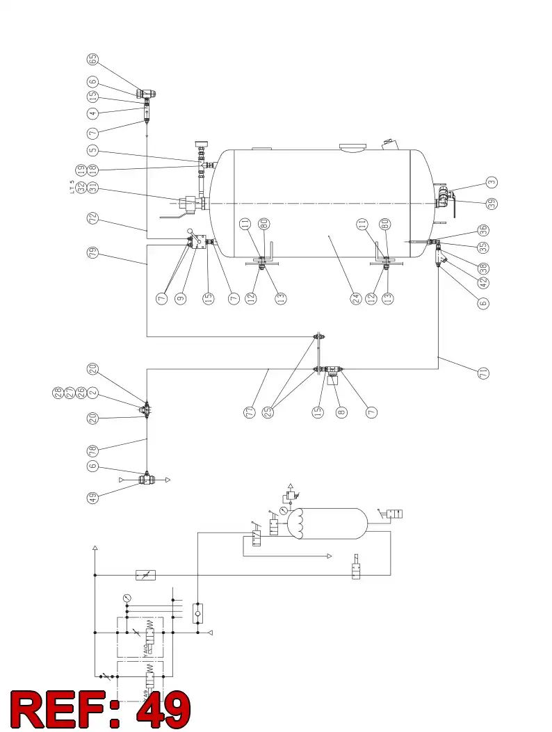 23625508 236 255 08 ADAPTER - Sandvik Technical Drawing