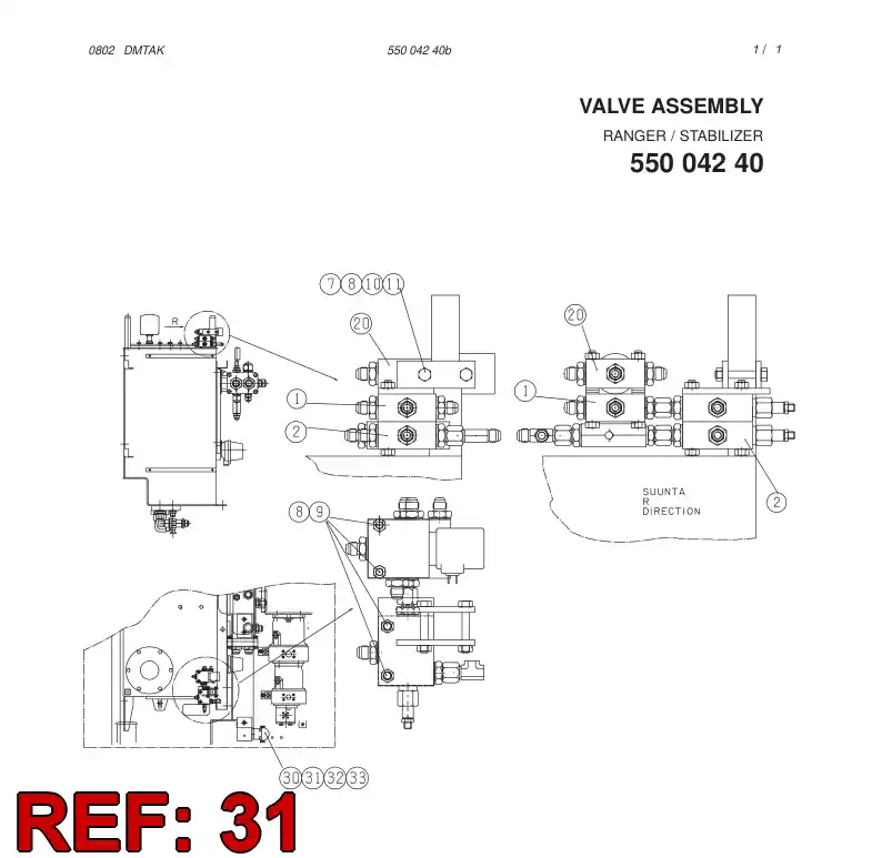 23631618 236 316 18 HOLDER - Sandvik Technical Drawing