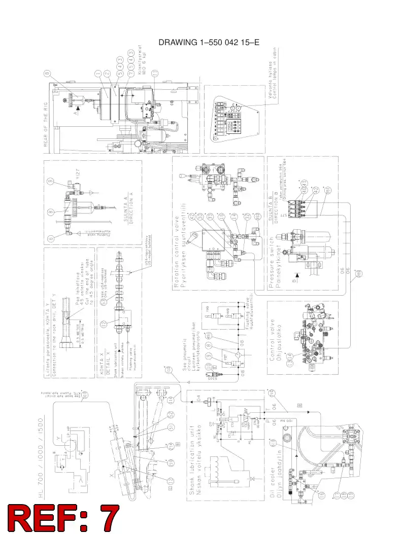 23631878 236 318 78 SUPPORT, SHANKLUBR. (SLU) - Sandvik Technical Drawing