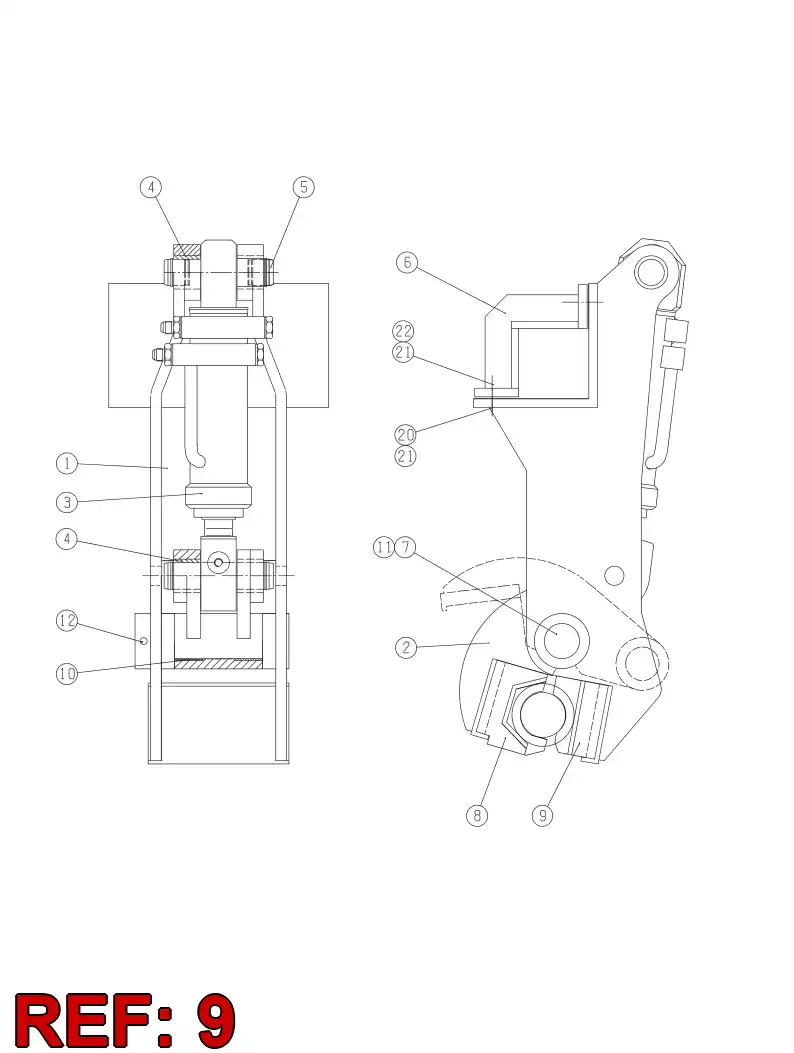 23642118 236 421 18 JAW - Sandvik Technical Drawing