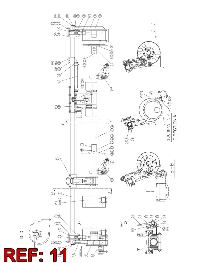 23718228 237 182 28 Housing - Sandvik Technical Drawing