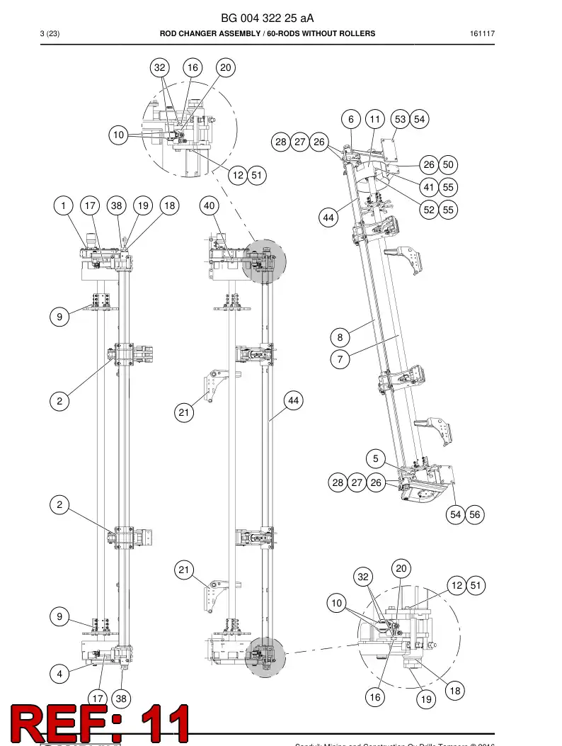 23718228g 237 182 28g Housing - Sandvik Technical Drawing