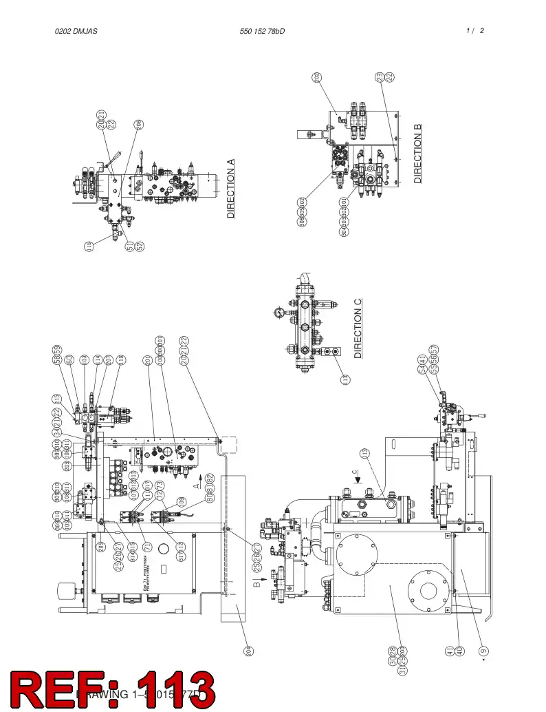 23737558 237 375 58 COLLECTING PIECE - Sandvik Technical Drawing