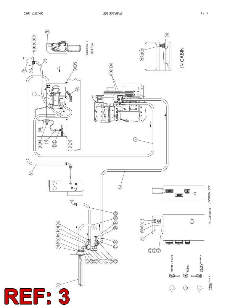 23739988 237 399 88 HEATER COVER - Sandvik Technical Drawing