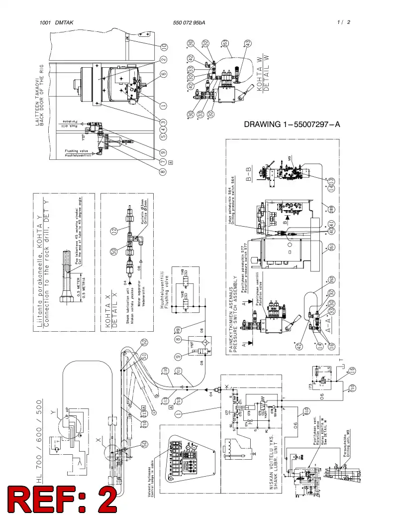 23766808 237 668 08 SUPPORT - Sandvik Technical Drawing