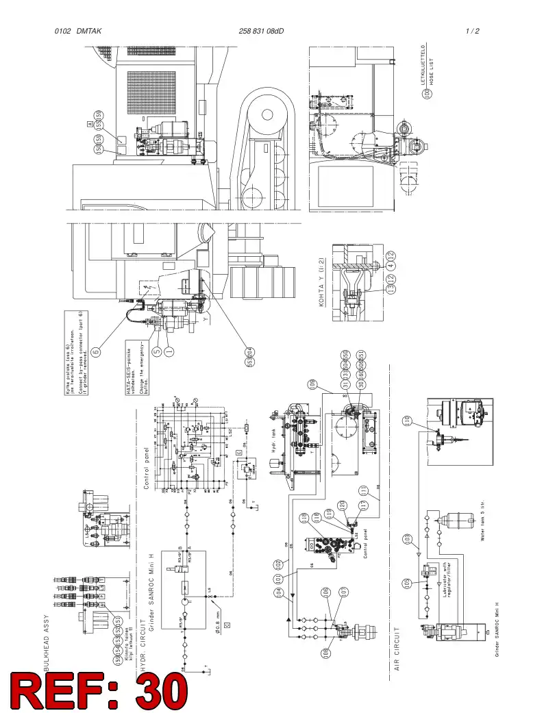 23769278 237 692 78 BRACKET - Sandvik Technical Drawing
