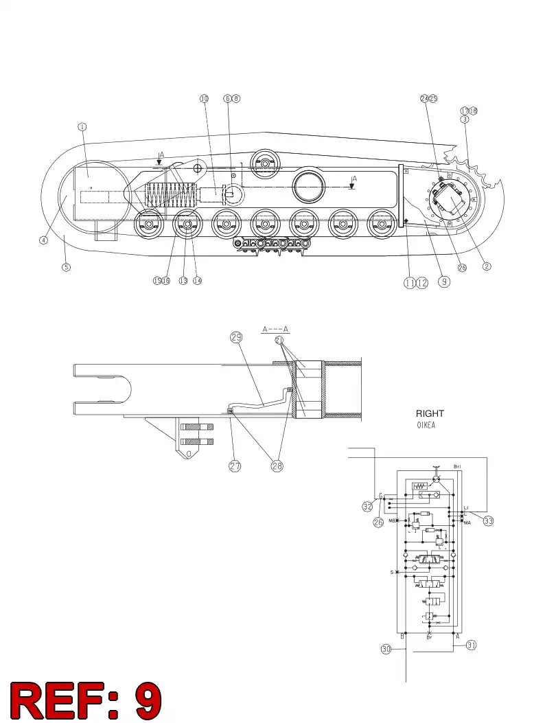 23770341 237 703 41 COVER RIGHT - Sandvik Technical Drawing