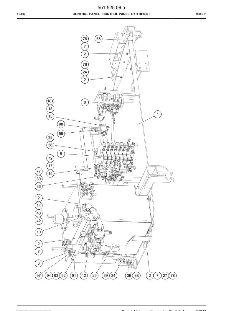 23771108 237 711 08 GUIDE - Sandvik Technical Drawing