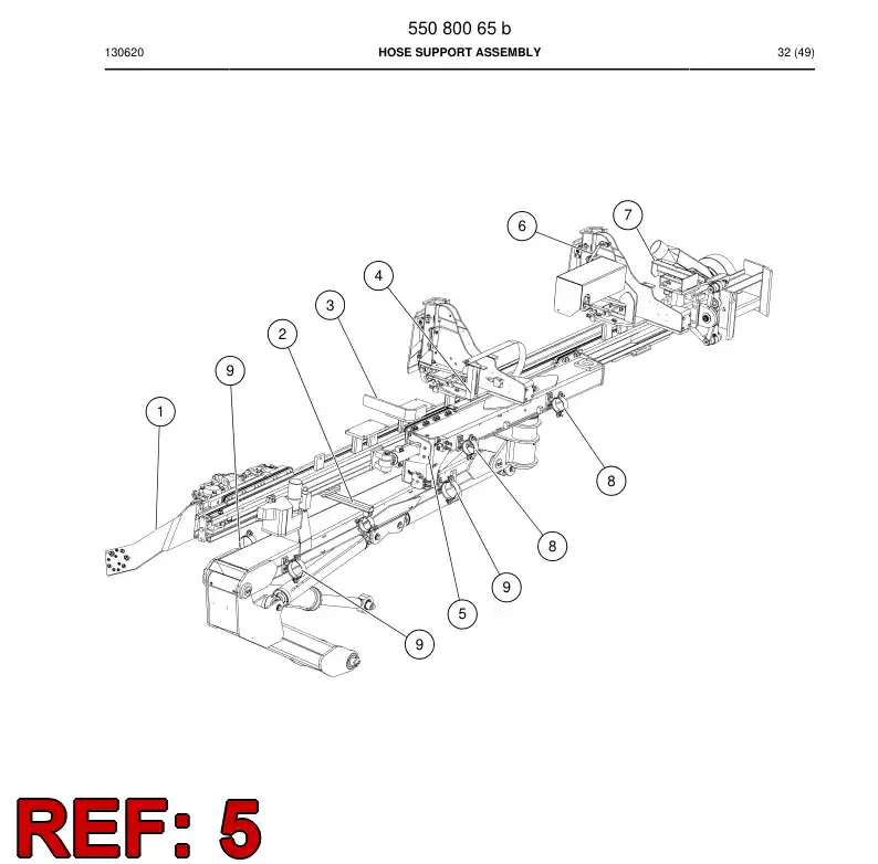 23775678d 237 756 78d Plate, Backing - Sandvik Technical Drawing