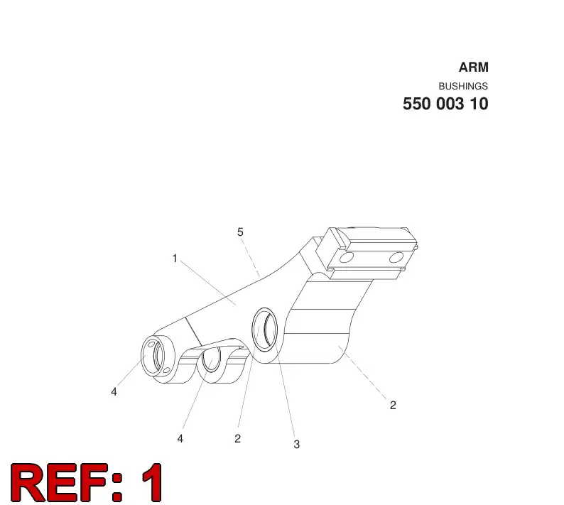 23777288 237 772 88 ARM - Sandvik Technical Drawing