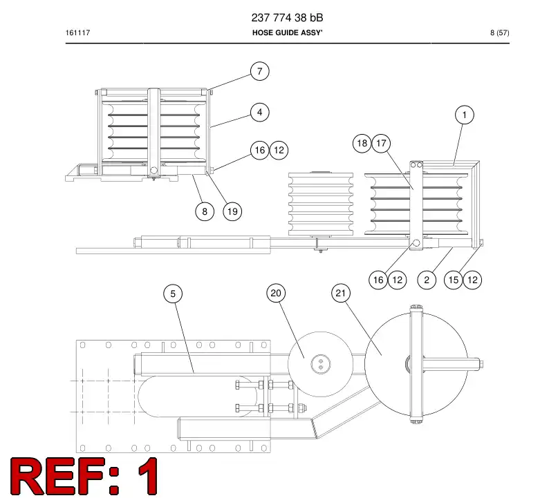 23777308a 237 773 08a BRACKET - Sandvik Technical Drawing