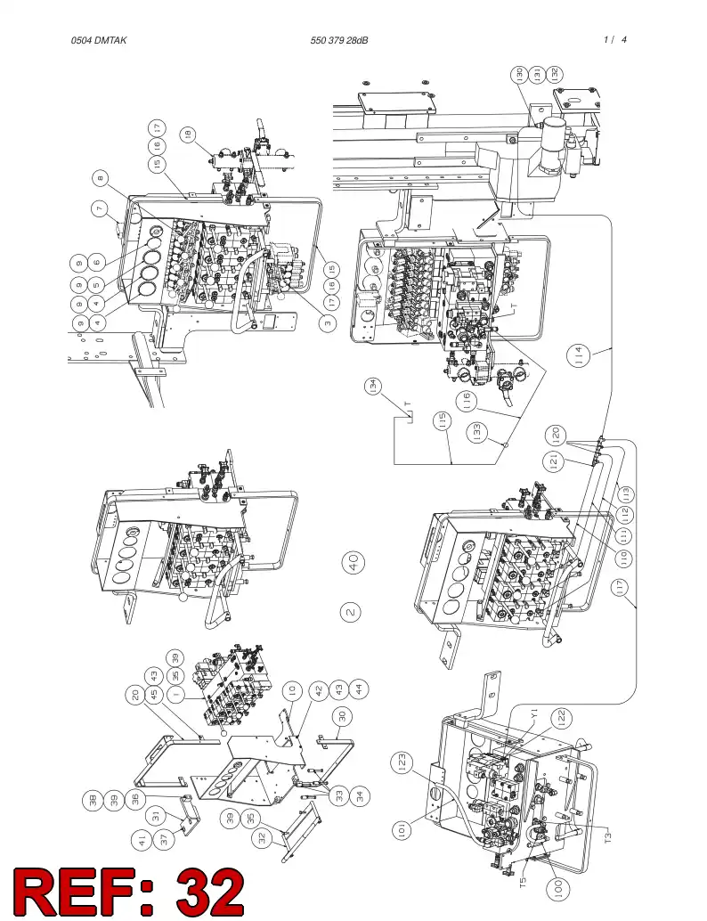 23854907 238 549 07 Backing frame - Sandvik Technical Drawing