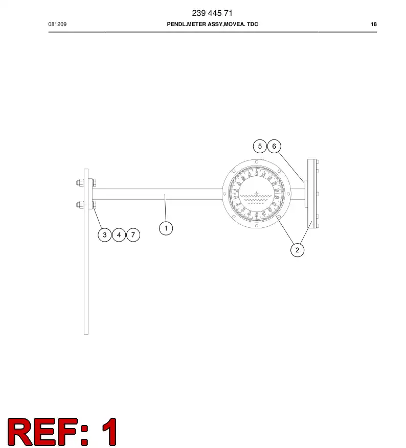 23944728 239 447 28 BRACKET - Sandvik Technical Drawing