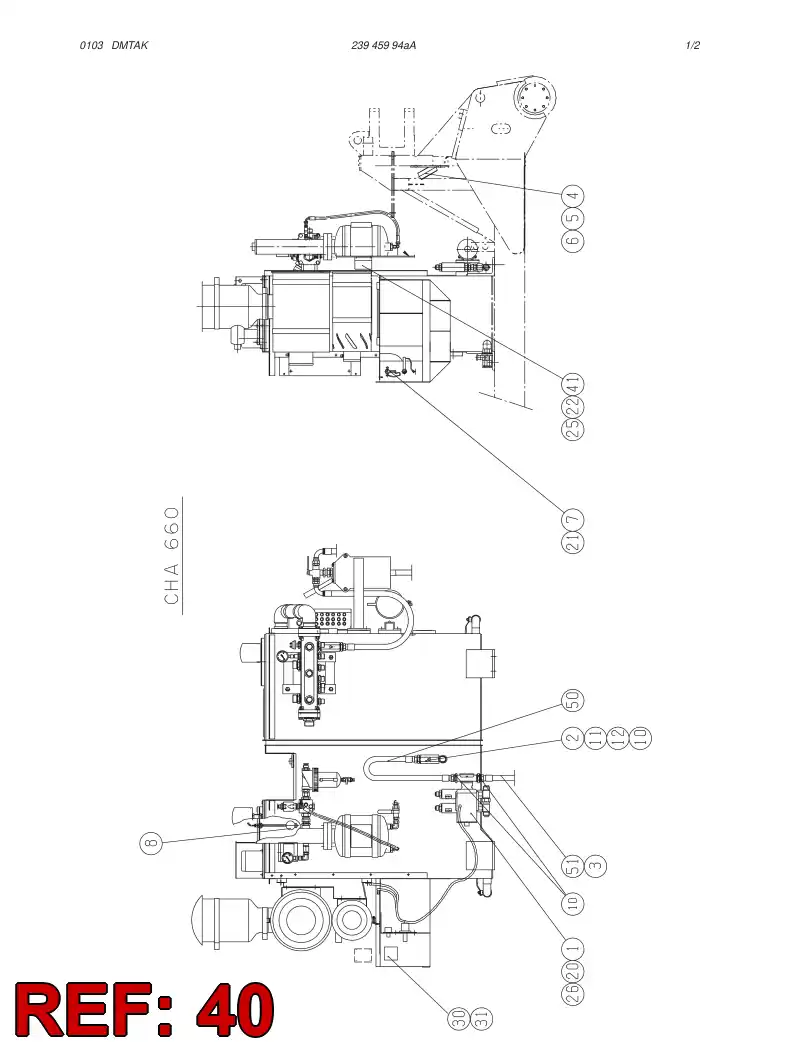 23946903 239 469 03 FUEL PUMP / LEVEL ELEC.PARTS - Sandvik Technical Drawing