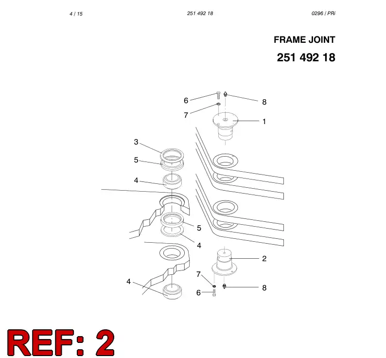 25149478 251 494 78 PIN - Sandvik Technical Drawing