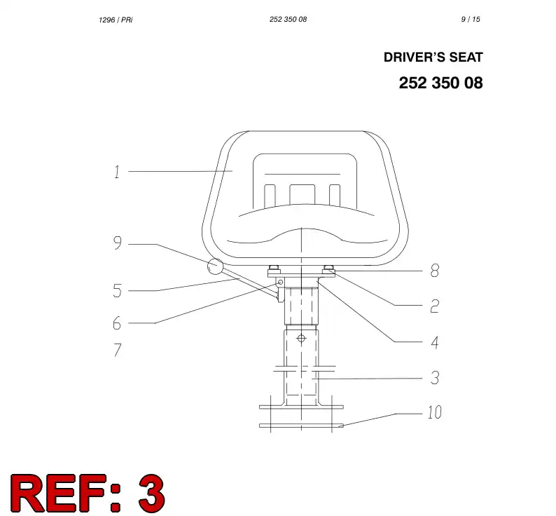 25235398 252 353 98 BRACKET - Sandvik Technical Drawing