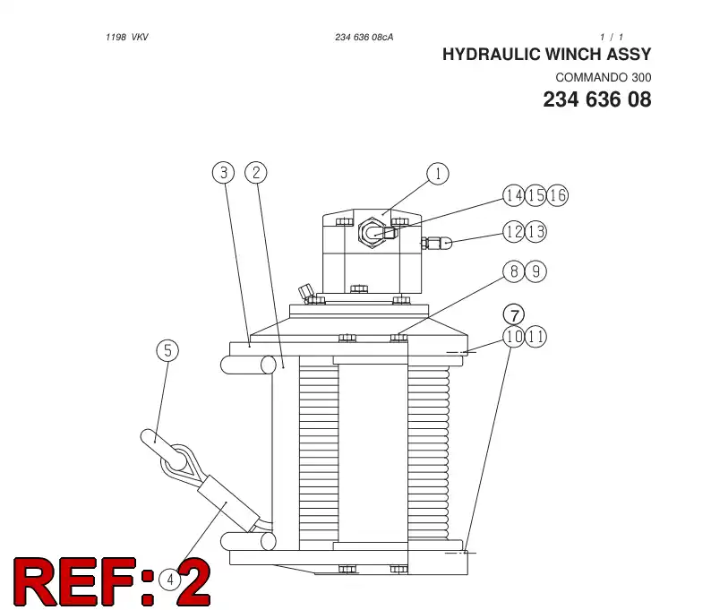 25547808 255 478 08 ROLL - Sandvik Technical Drawing