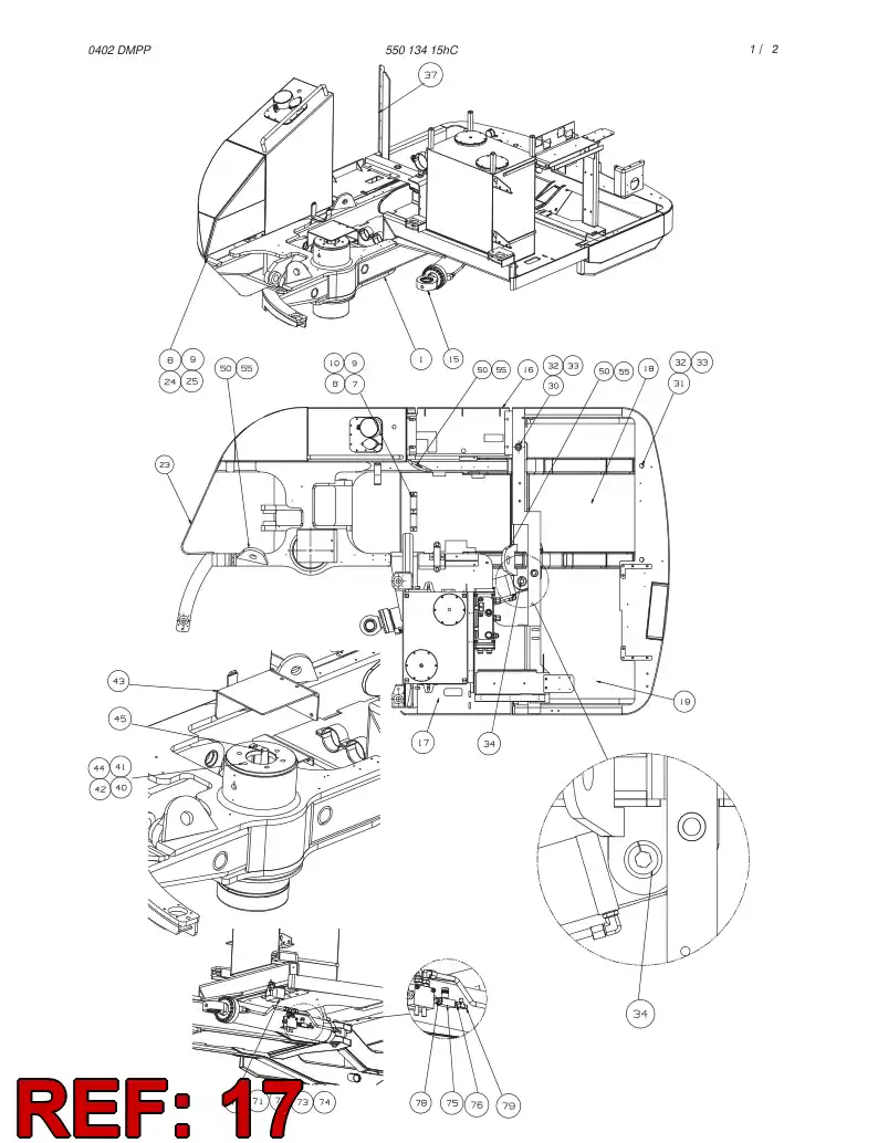 25818728 258 187 28 COVER - Sandvik Technical Drawing
