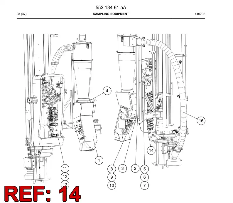 25827188i 258 271 88i BRACKET - Sandvik Technical Drawing