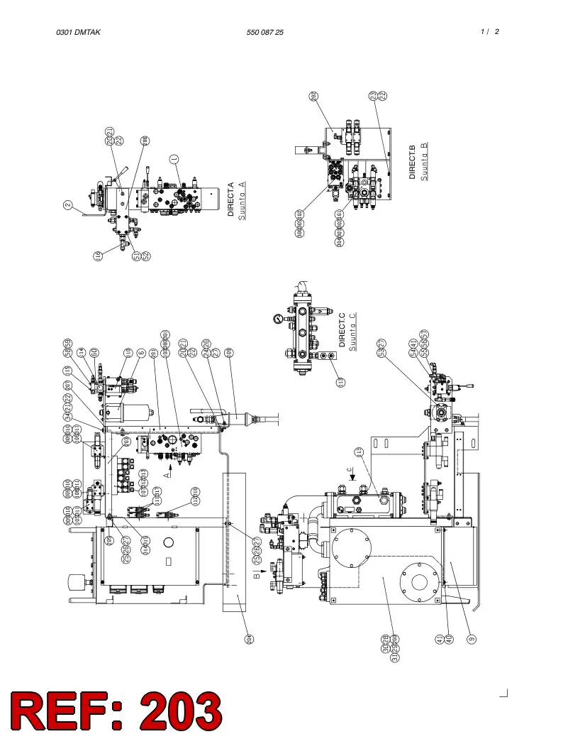 25831698 258 316 98 SUPPORT - Sandvik Technical Drawing