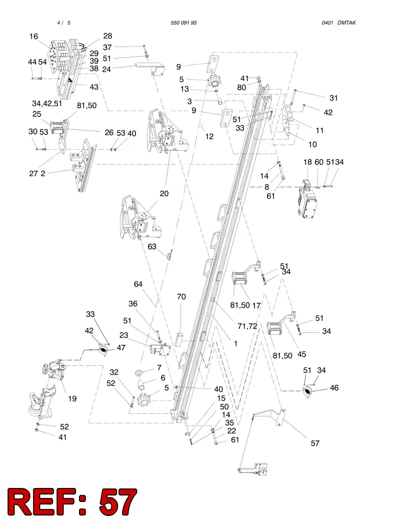 25838118 258 381 18 SAFETY WIRE ASSY - Sandvik Technical Drawing