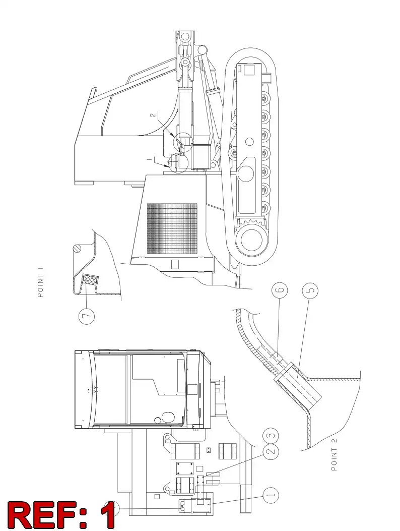 25864858 258 648 58 HOLDER - Sandvik Technical Drawing