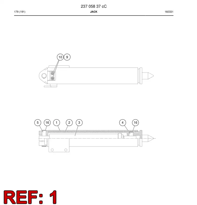 25866878b 258 668 78b OUTER TUBE - Sandvik Technical Drawing