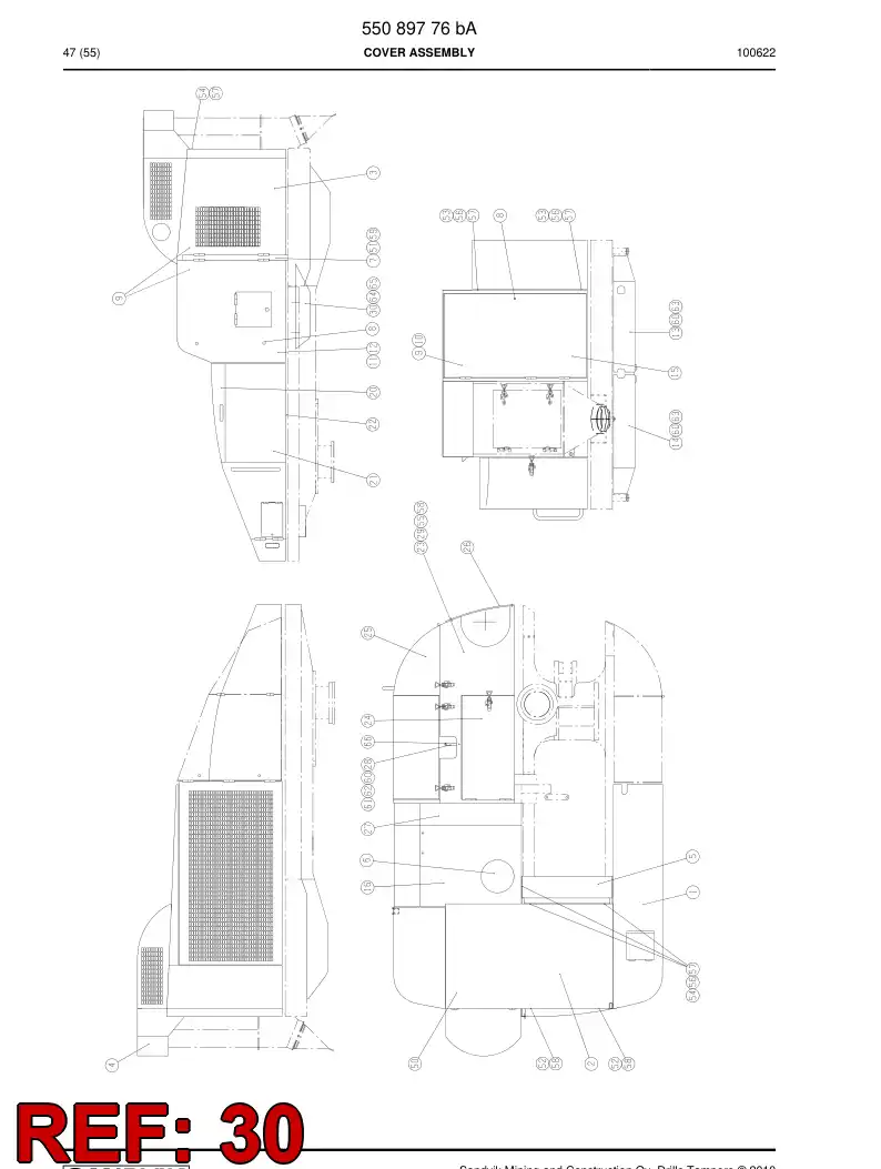 25882228a 258 822 28a COVER - Sandvik Technical Drawing