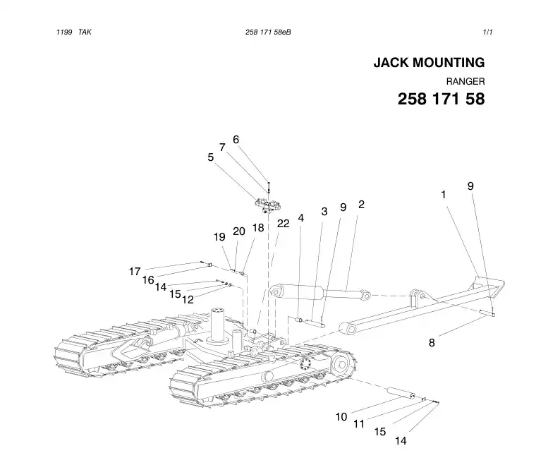 25883774 258 837 74 CIRCUIT DIAGRAM - Sandvik Technical Drawing