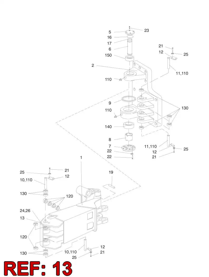 26153348 261 533 48 COVER - Sandvik Technical Drawing